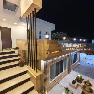 اجاره ویلا استخردار با سرسره آبی در محمودآباد