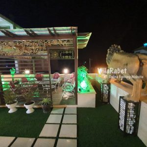 اجاره ویلا استخردار با سرسره آبی در محمودآباد