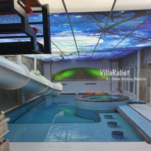 اجاره ویلا استخردار با سرسره آبی در محمودآباد