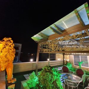 اجاره ویلا استخردار با سرسره آبی در محمودآباد