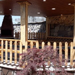 اجاره ویلا استخردار کلاردشت با ویو جنگل