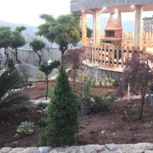 اجاره ویلا استخردار کلاردشت با ویو جنگل