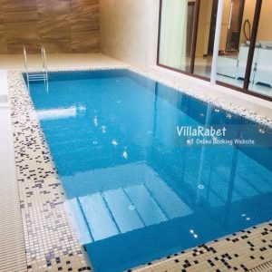 اجاره ویلا دوخوابه ساحلی استخردار چالوس