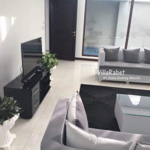 اجاره ویلا دوخوابه ساحلی استخردار چالوس