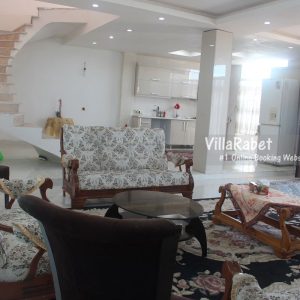 اجاره ویلا سه خوابه لوکس چالوس دید عالی به نمک آبرود