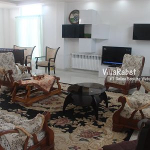 اجاره ویلا سه خوابه لوکس چالوس دید عالی به نمک آبرود