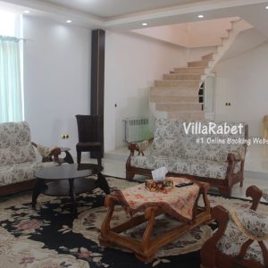 اجاره ویلا سه خوابه لوکس چالوس دید عالی به نمک آبرود