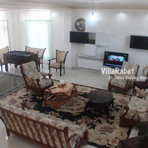 اجاره ویلا سه خوابه لوکس چالوس دید عالی به نمک آبرود