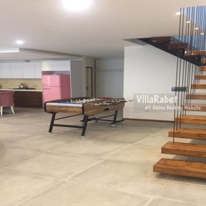 اجاره ویلا سه خوابه محمودآباد لاکچری با بیلیارد و فوتبال دستی