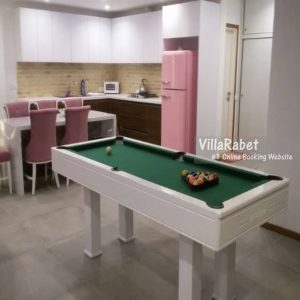 اجاره ویلا سه خوابه محمودآباد لاکچری با بیلیارد و فوتبال دستی