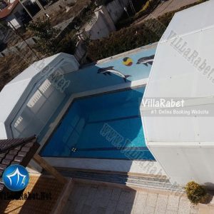 اجاره ویلا متل قو با استخر سقف متحرک