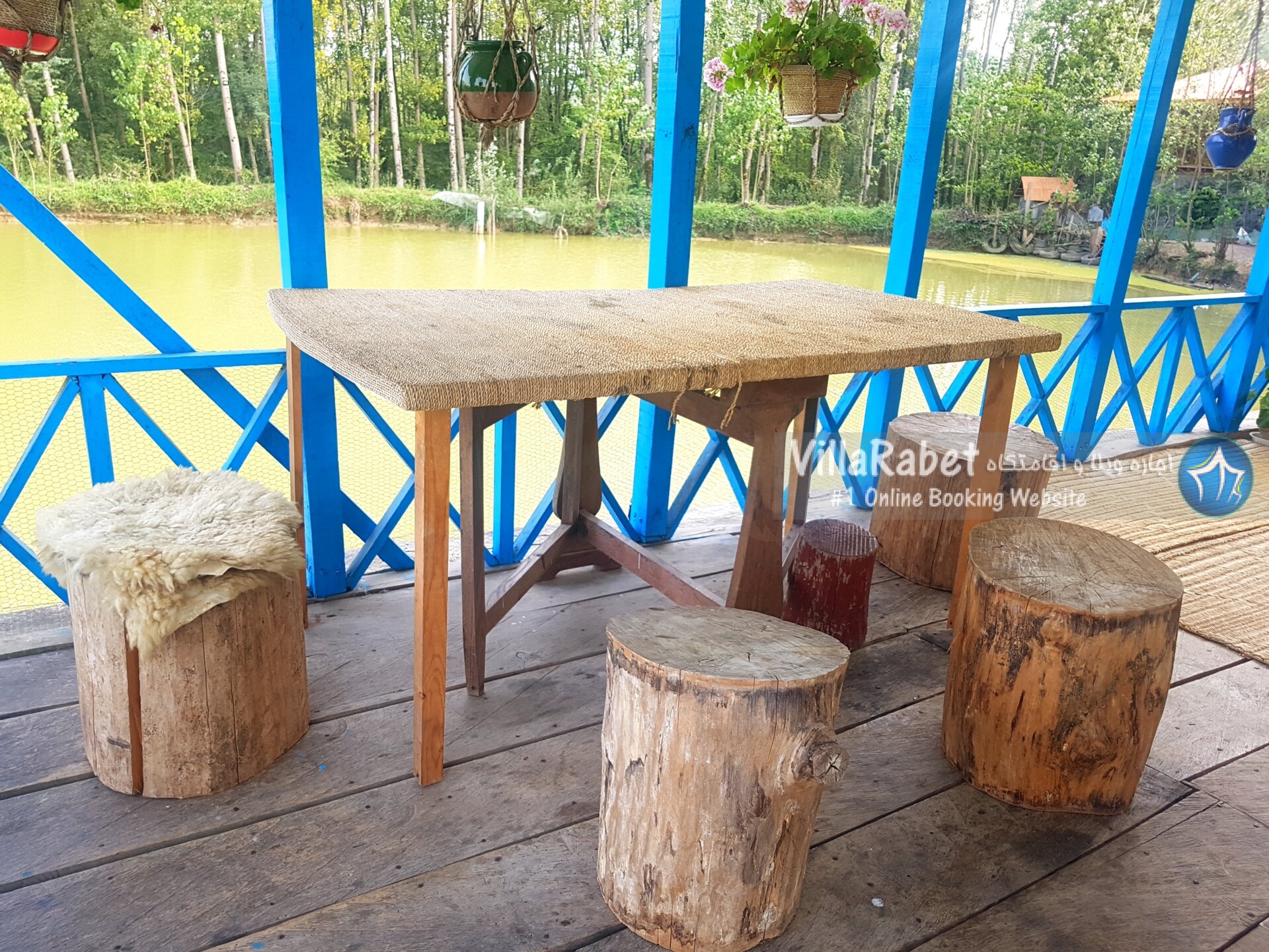 اجاره ویلای آب در رشت
