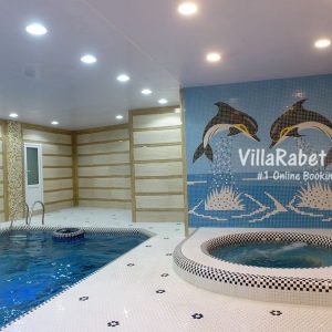 اجاره ویلای استخردار با جکوزی در چالوس سه خوابه