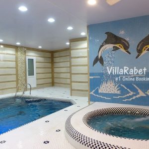اجاره ویلای استخردار با جکوزی در چالوس سه خوابه