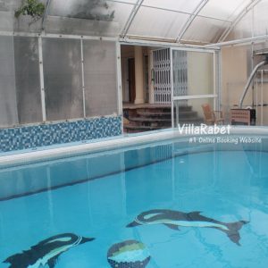 اجاره ویلای استخردار چهار خوابه با ویوی نمک آبرود