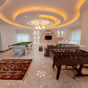 اجاره ویلای لوکس استخردار با ایرهاکی و بیلیارد در متل قو دریاگوشه