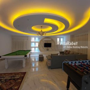 اجاره ویلای لوکس استخردار با ایرهاکی و بیلیارد در متل قو دریاگوشه