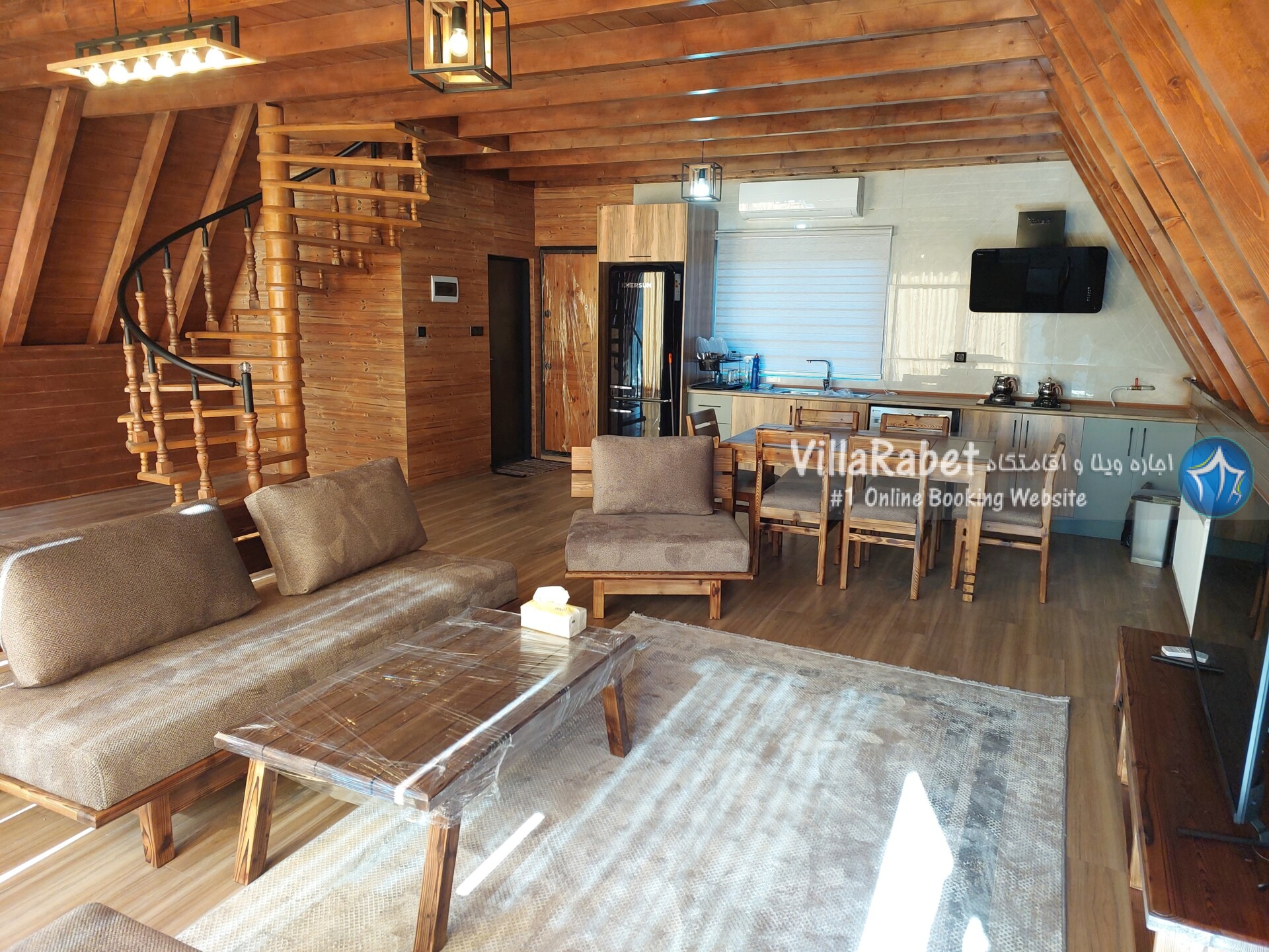اجاره ویلای چوبی در تنکابن